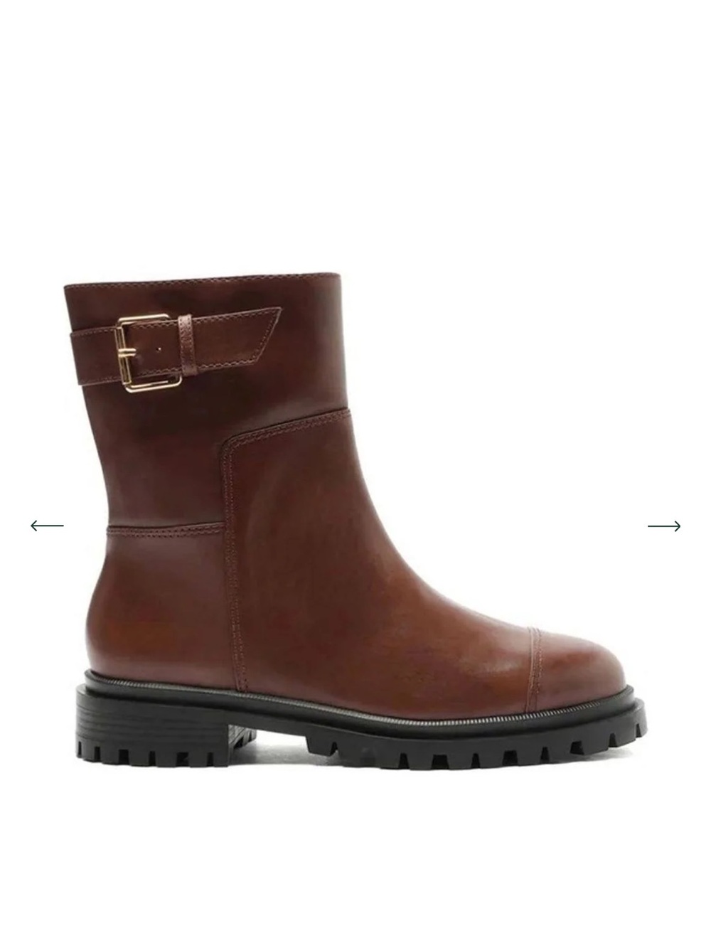 Arezzo women’s size 10 B Arezzo Brody low brown boots side zipper